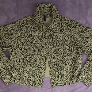 H&M Divided Animal Print Jacket